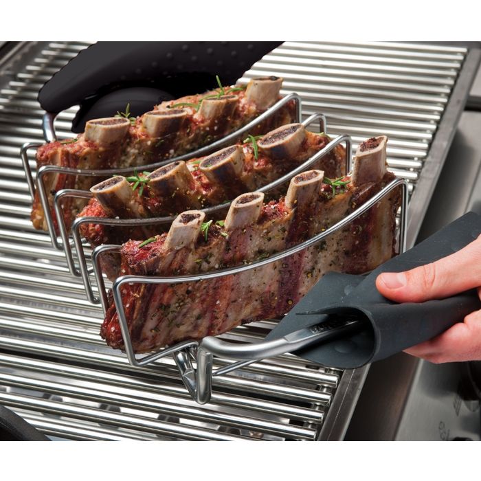 Premium Broil King: Kosz do grillowania żeberek i pieczeni (62602)