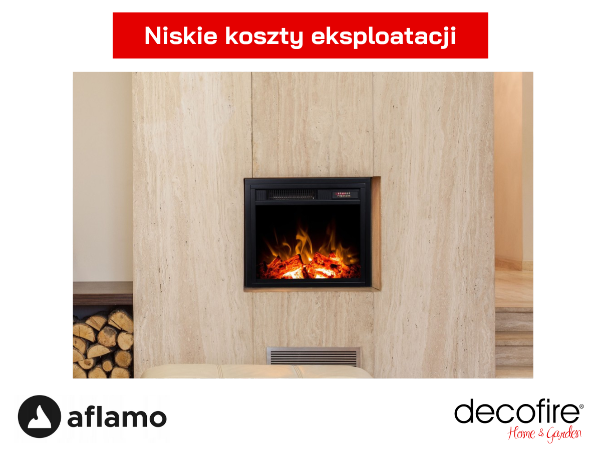 Wkład kominkowy Aflamo LED 40 Classic – ekonomiczny i ekologiczny