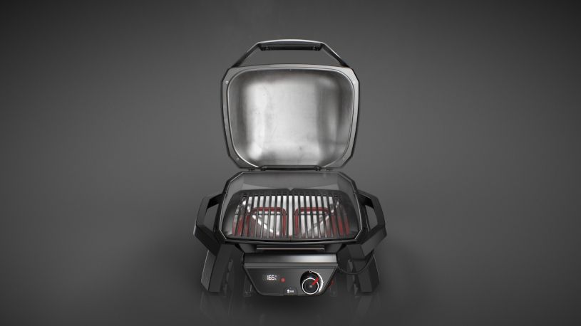 Wnętrze grilla Pulse 1000 - grill elektryczny bardzo łatwy do czyszczenia