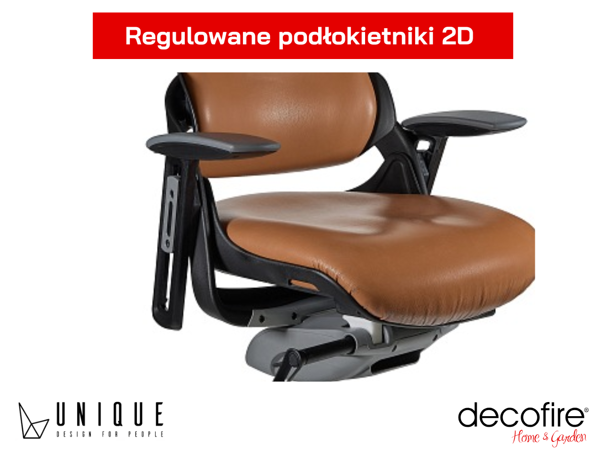 Regulowane podłokietniki