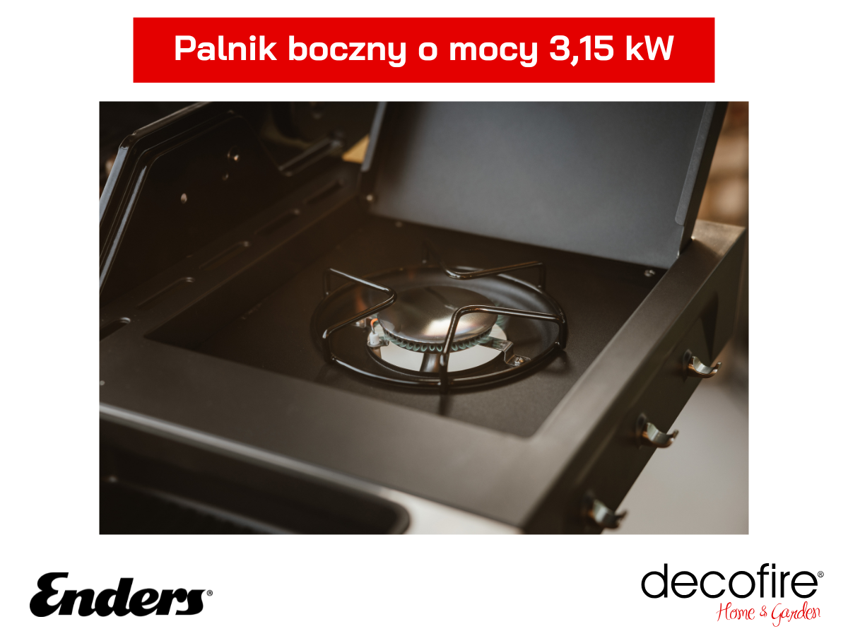 Palnik boczny o mocy 3,15 kW