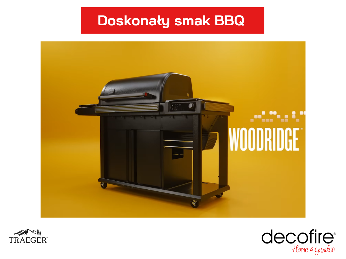 Nowa definicja grillowania z grillem na pellet Woodridge Elite Traeger