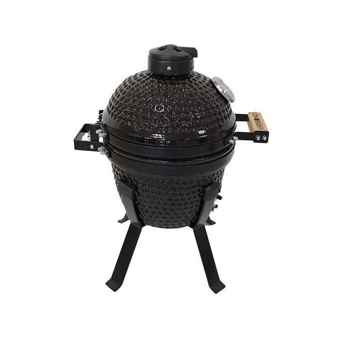 Grill ceramiczny węglowy Kamado Bono Picnic 13" 32 cm black