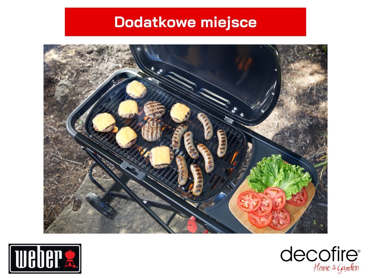 Stolik boczny i haczyki na akcesoria