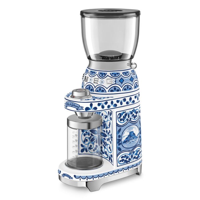 Elektryczny młynek do kawy Blu Mediterraneo Smeg (CGF01DGBEU)