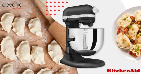 Idealne ciasto na pierogi? Z mikserem planetarnym Kitchen Aid to możliwe!