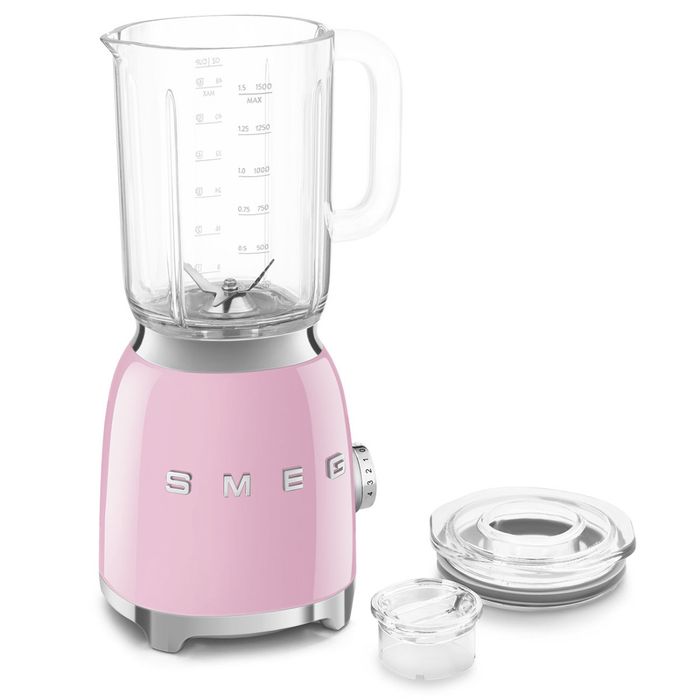 Blender kielichowy Smeg Pastelowy róż (BLF03PKEU)