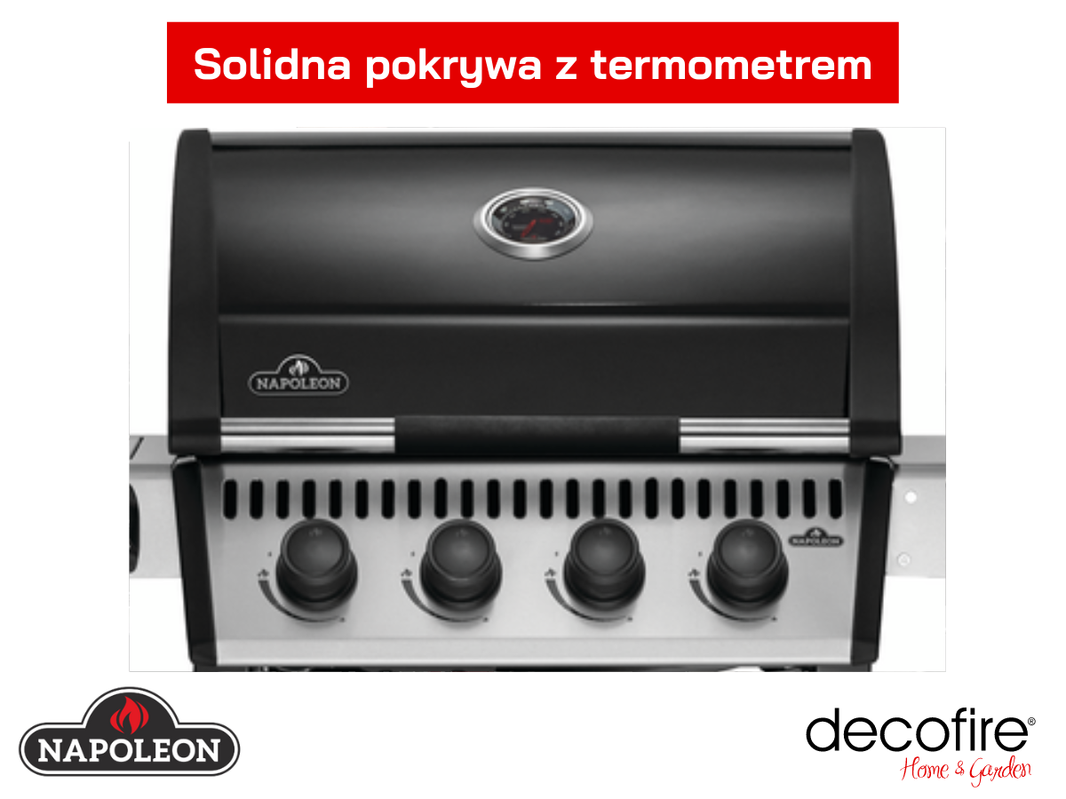 Napoleon Legend 425 SIB pokrywa z termometrem