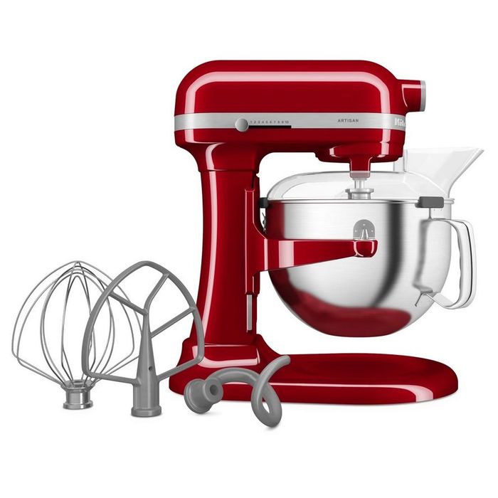 Mikser Artisan z podnoszoną dzieżą Empire Red 5,6L KitchenAid (5KSM60SPXEER)