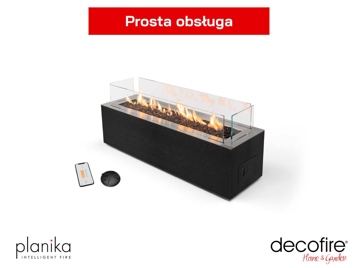 Prosta obsługa – zdalne sterowanie kominkiem