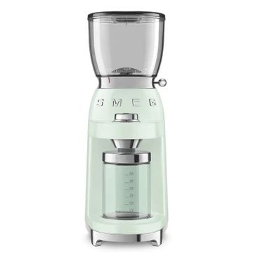 Elektryczny młynek do kawy 50's style Pastelowa zieleń Smeg (CGF01PGEU)