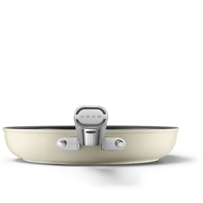 Patelnia 26 cm Kremowy Smeg (CKFF2601CRM)