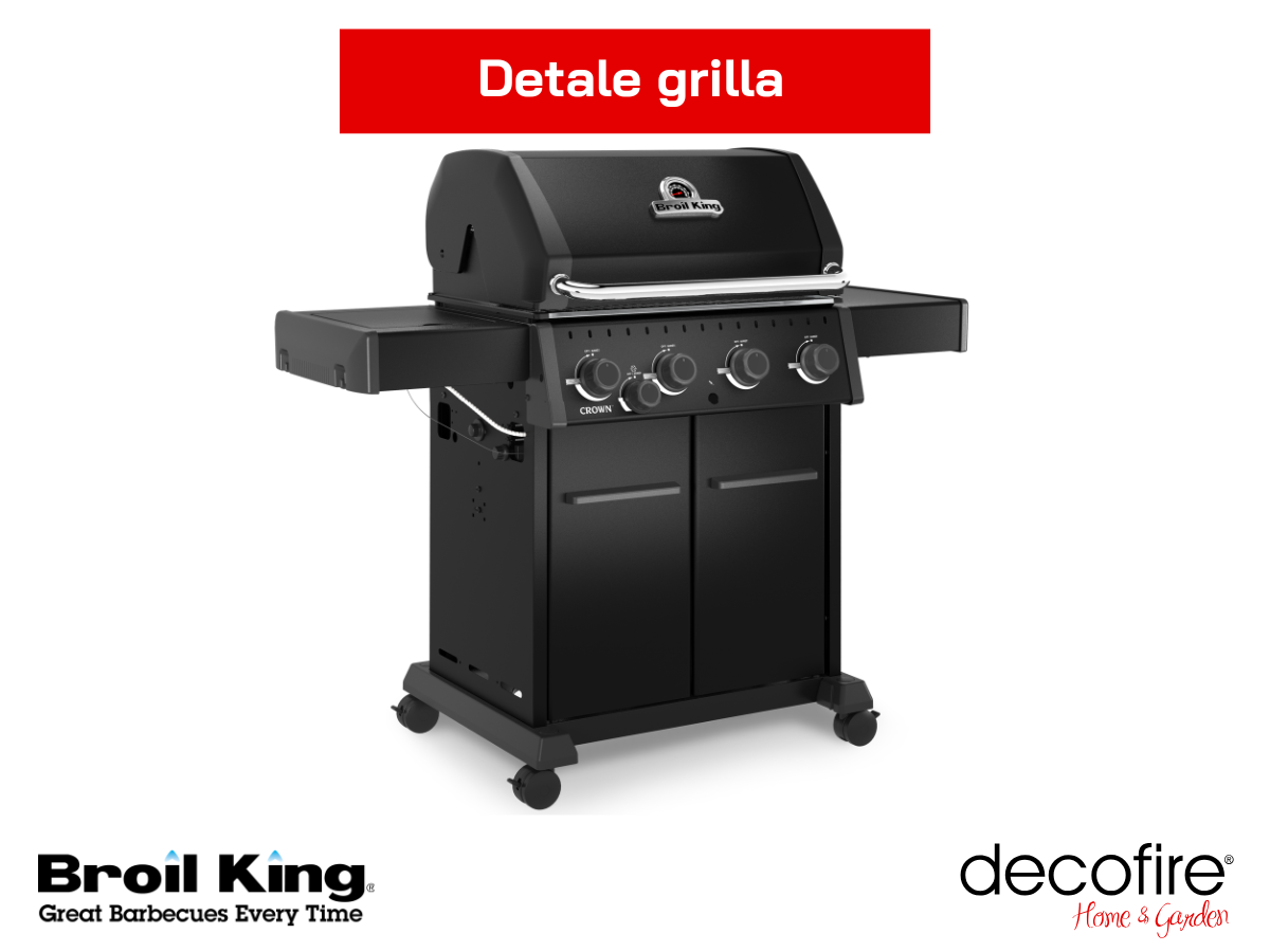Detale grilla Crown Broil King 