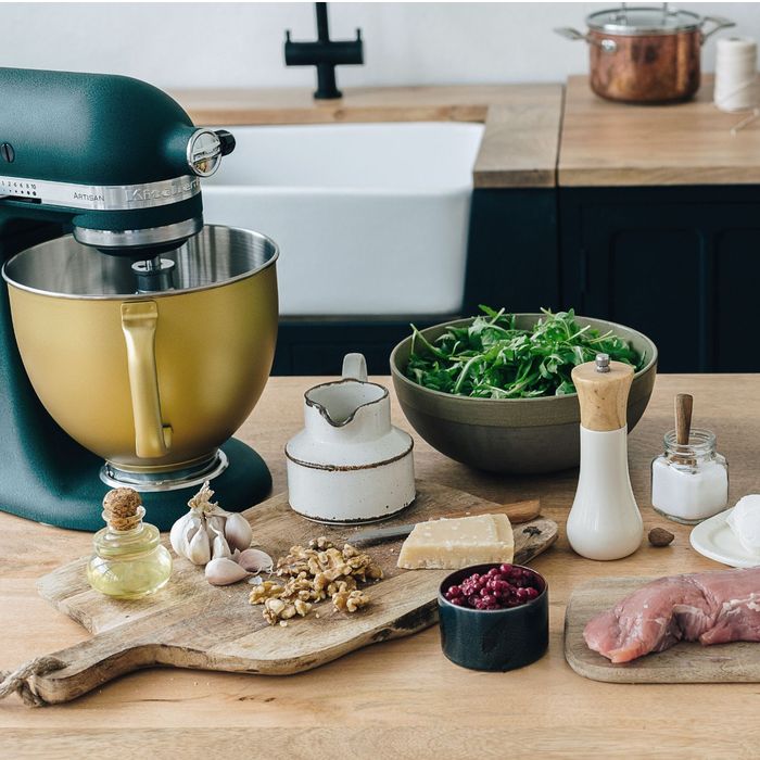 Ozdobna dzieża 4,8 l złota INOX Artisan 5 KitchenAid (5KSM5SSBVG)