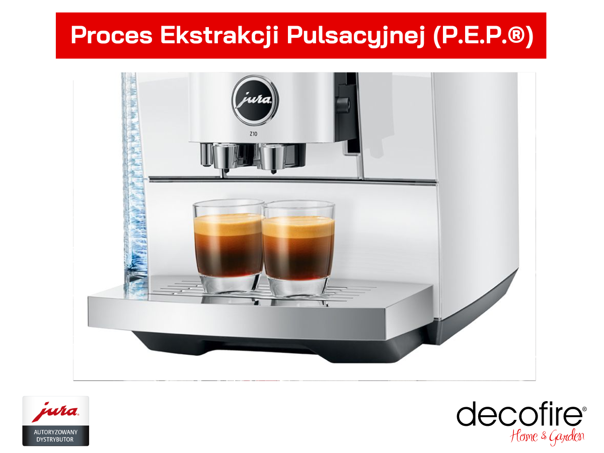Proces Ekstrakcji Pulsacyjnej w ekspresie Jura Z10 