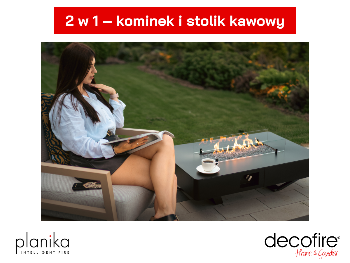 2 w 1 – kominek i stolik kawowy