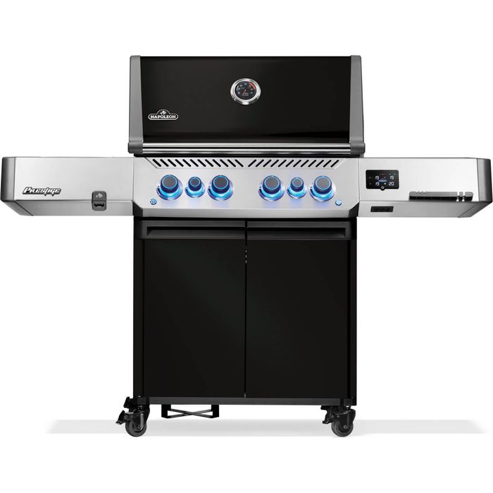Grill gazowy Napoleon Prestige 500 Connected RSIB z bocznymi i tylnymi palnikami na podczerwień (P500VXRSIBPK-PL)