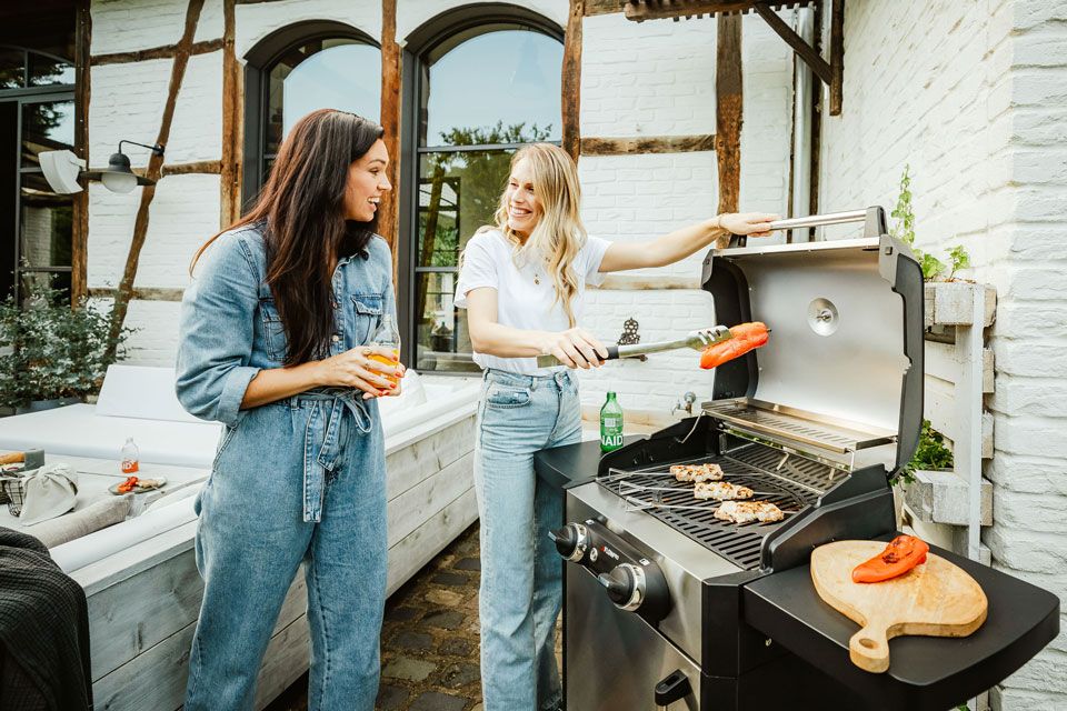 Grill elektryczny na działkę