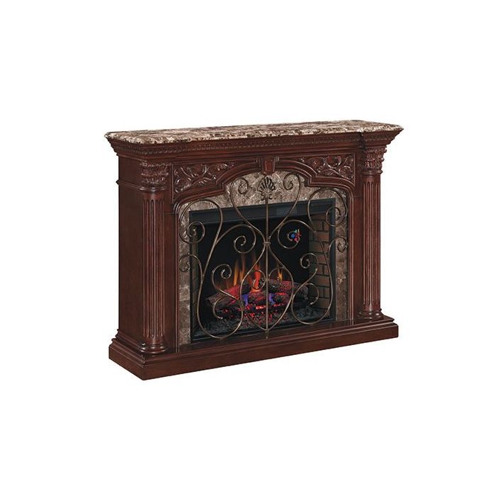 Classic Flame kominek elektryczny Astoria Wiśnia