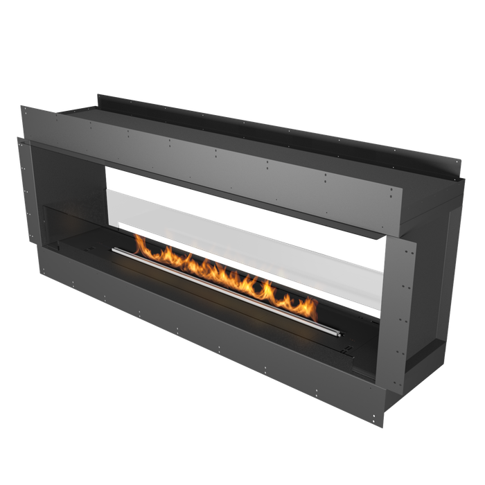 Biokominek Planika FLA 4+ 1490 mm + Forma 1800 Fireplace 