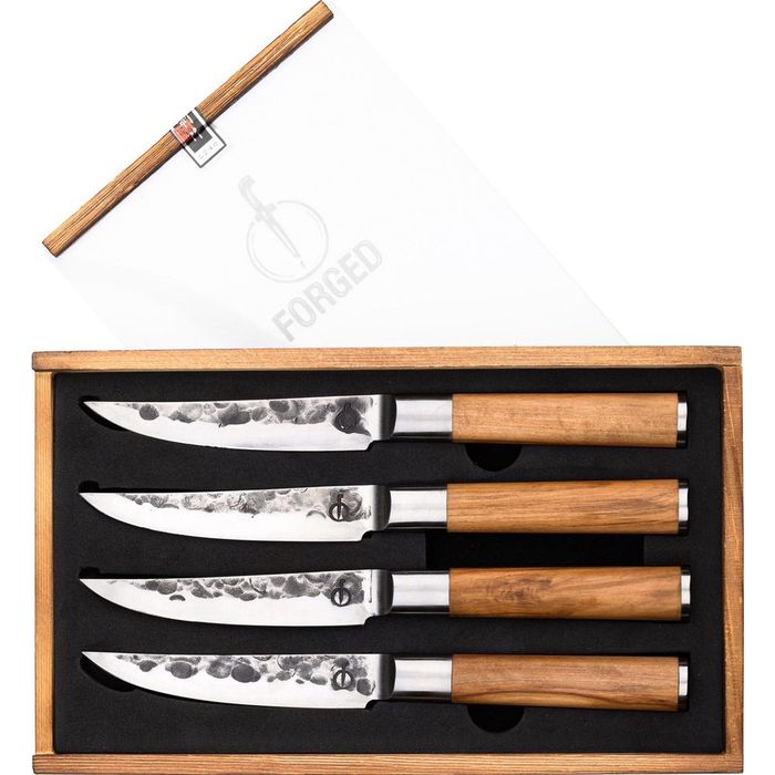 Zestaw noży do steków Forged Olive Steak knives 11,5 cm