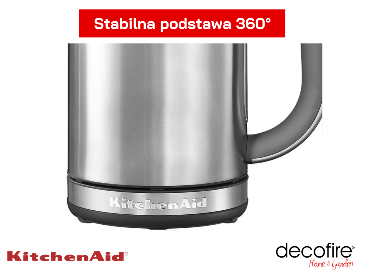 Stabilna podtawa w czajniku Stainless Steel KitchenAid 