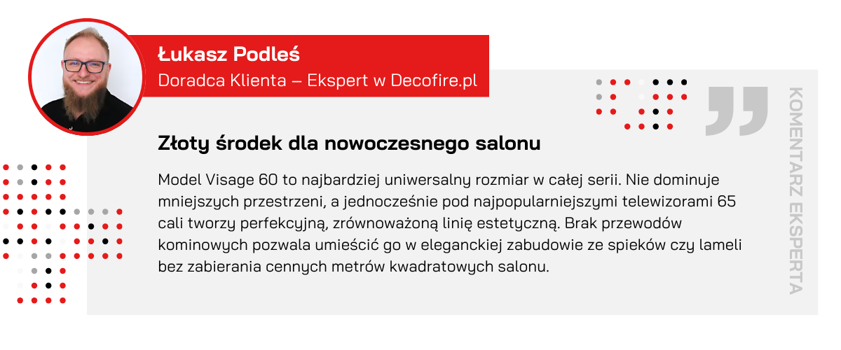 Opinia eksperta o modelu Visage 60