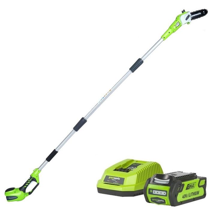 Zestaw GreenWorks Akumulatorowa Pilarka do gałęzi 20 cm G-MAX 40 V + Bateria 2Ah + Ładowarka (20157VA)