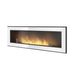 Biokominek wiszący Simple Fire FRAME 1500 biały 1500x490 mm