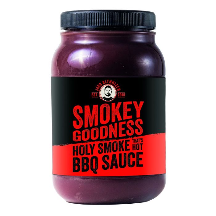 Sos Smokey Goodness Holy Smoke Thats Hot! BBQ Sauce, 500 ml Napoleon (11355)