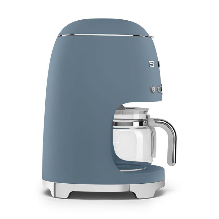 Ekspres przelewowy 50's style Storm Blue mat Smeg (DCF02SBMEU)