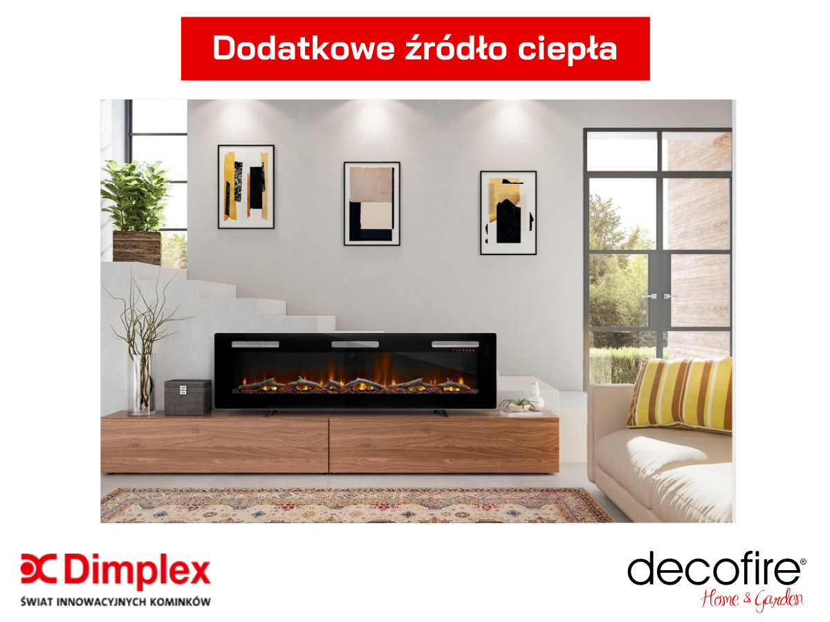 Dimplex Sierra 72 to dodatkowe źródło ciepła.