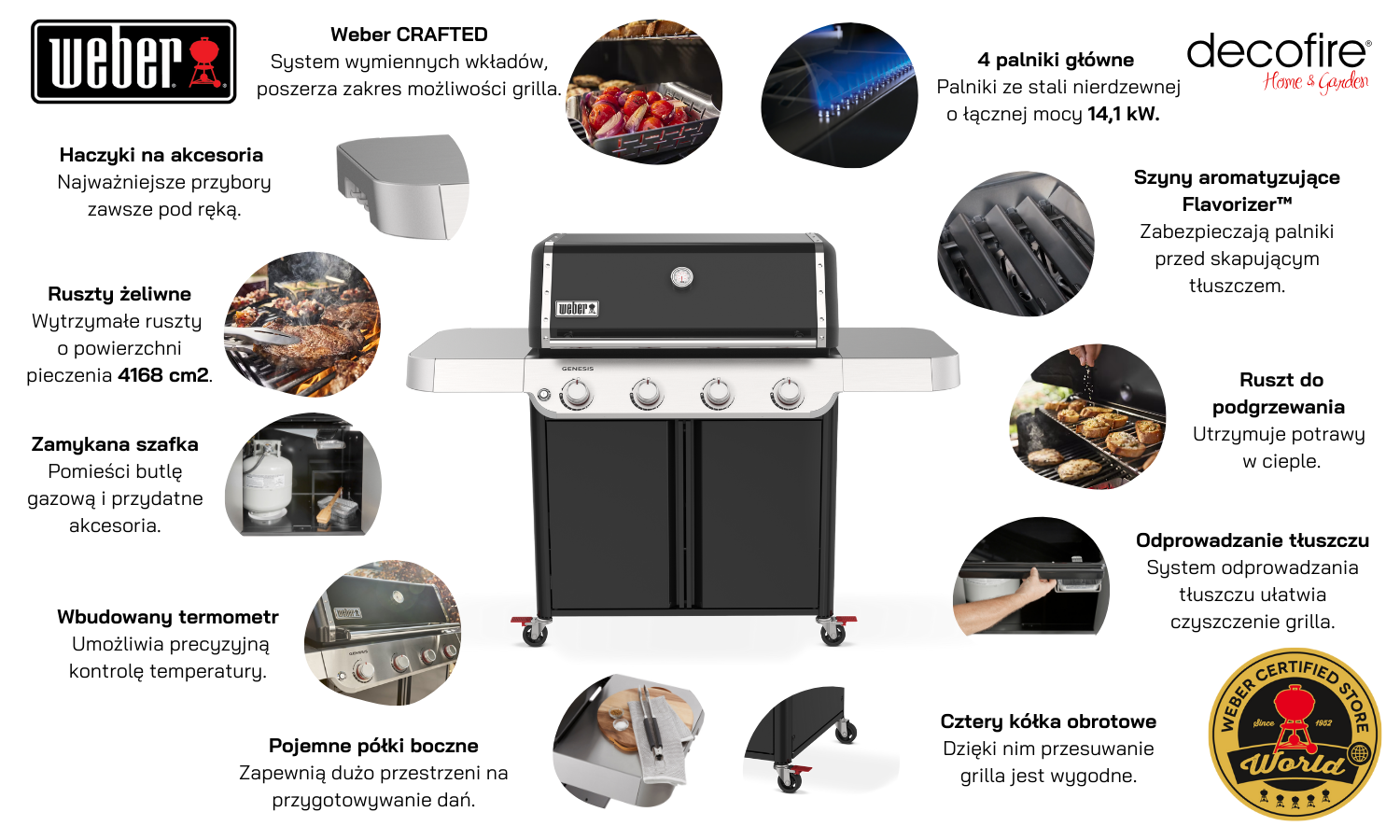 Grill gazowy Weber Genesis E-415