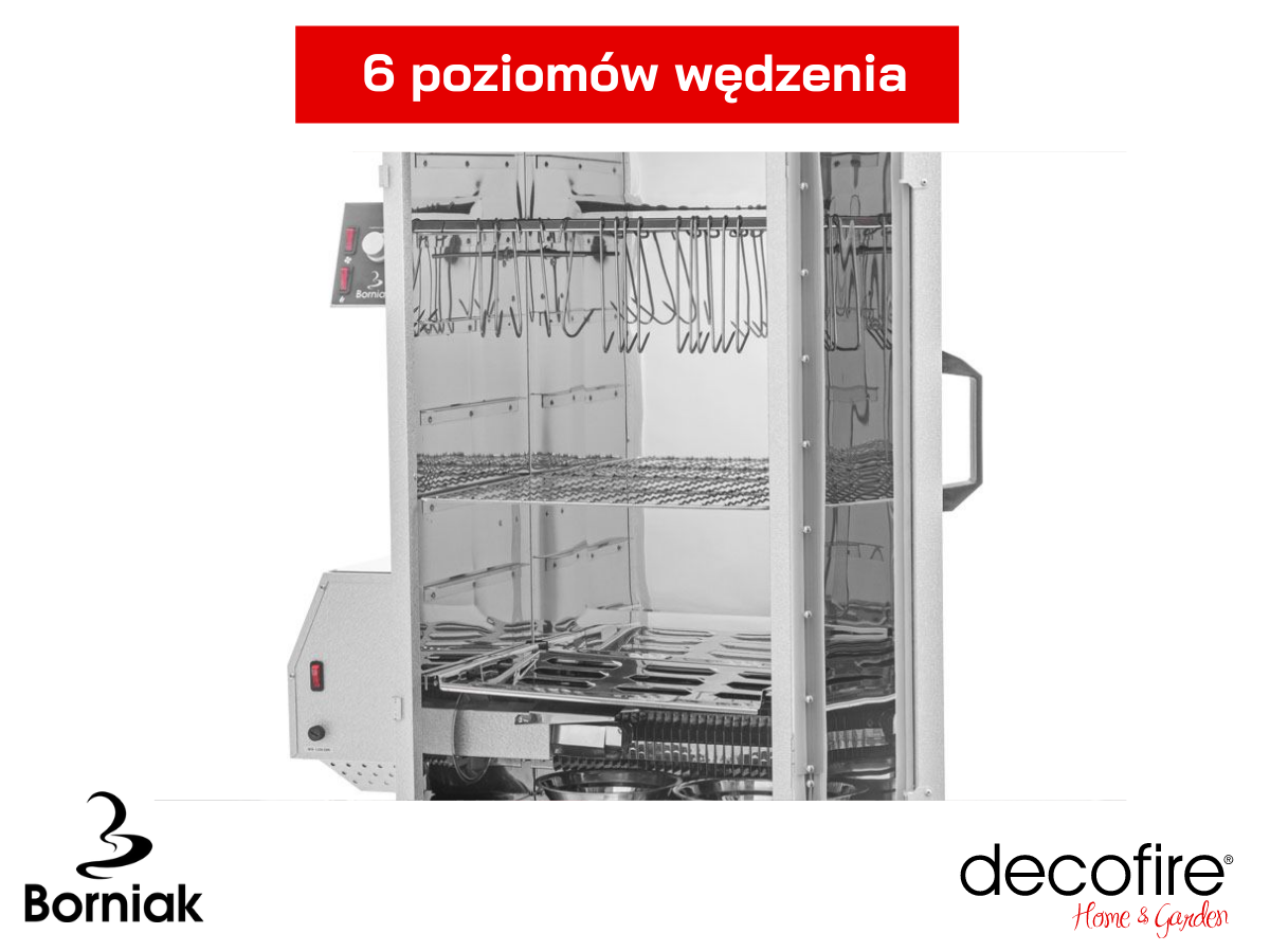 6 poziomów wędzenia