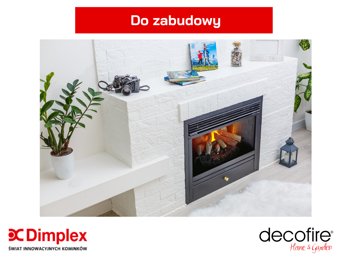 Dimplex kosz z polanami 3D Silverton – do zabudowy