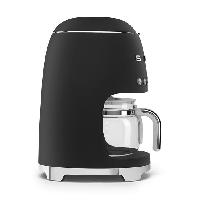 Ekspres przelewowy 50's style Czarny mat Smeg (DCF02BLMEU)