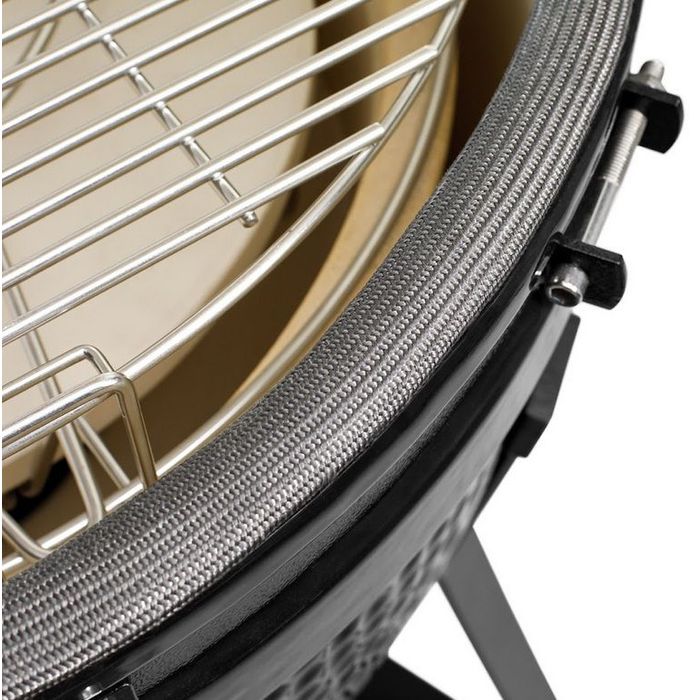 Grill ceramiczny węglowy Kamado Bono Media 20" 52 cm black (TQ0020ALLIN)