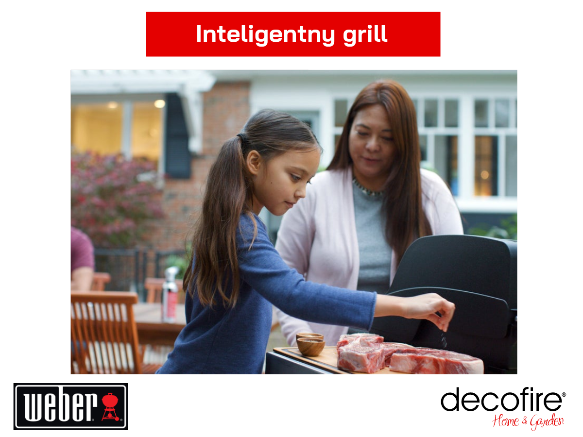 Inteligentny grill z technologią Weber Connect