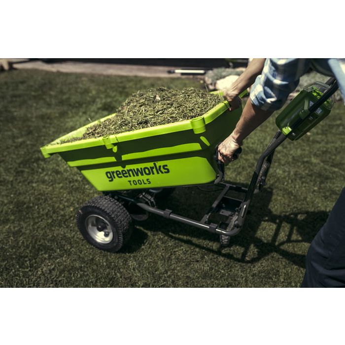 Greenworks Akumulatorowe Taczki ogrodowe z napędem G40GC 40V (GR7400007) 