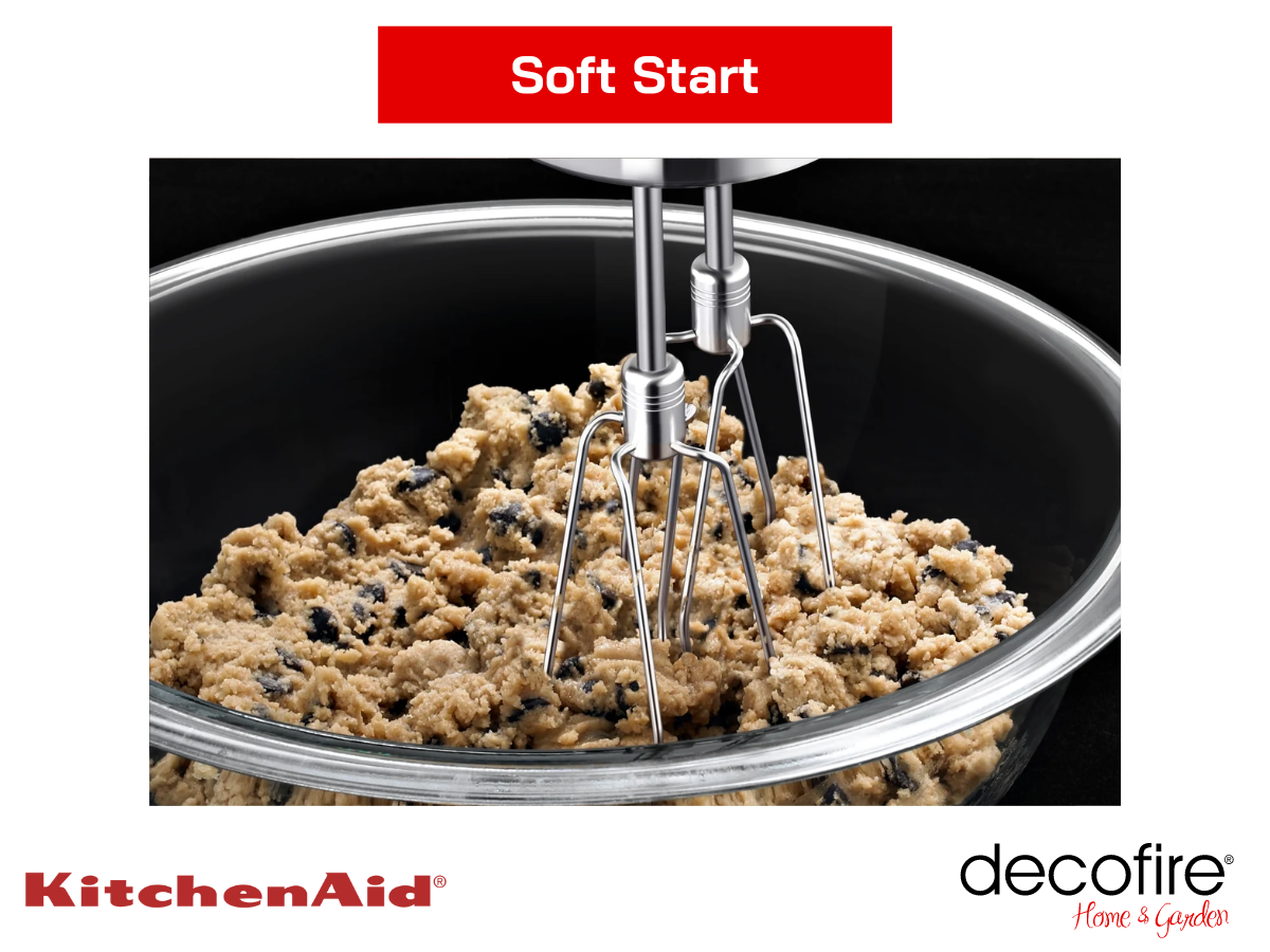 Funkcja Soft Start w modelu 9-biegowym KitchenAid