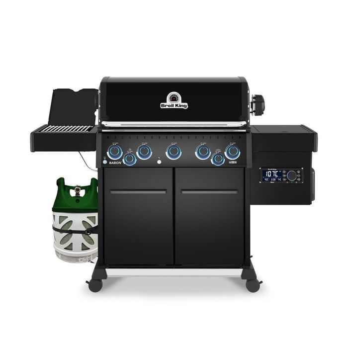 Grill hybrydowy (gaz + pellet) Baron 590 IRP Shadow Broil King