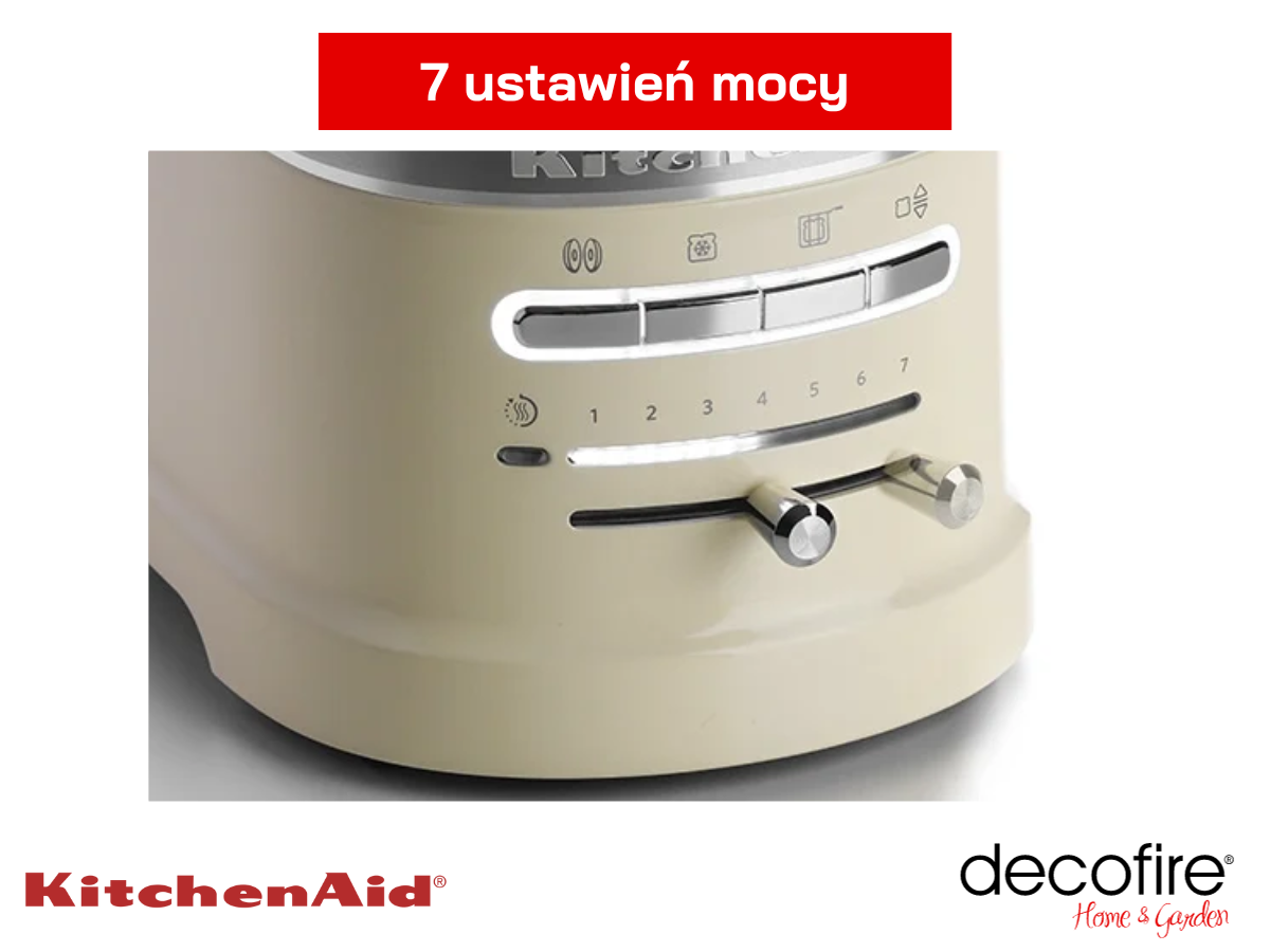 7 ustawień mocy z zegarem odliczającym LED