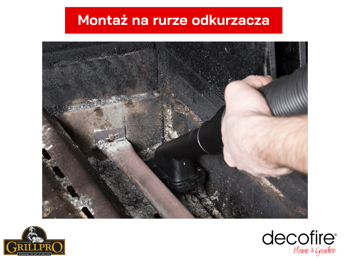 GrillPro szczotka do grilla do montażu na odkurzaczu