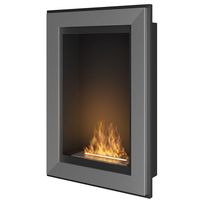 Biokominek wiszący Simple Fire FRAME 550 INOX 550x790 mm