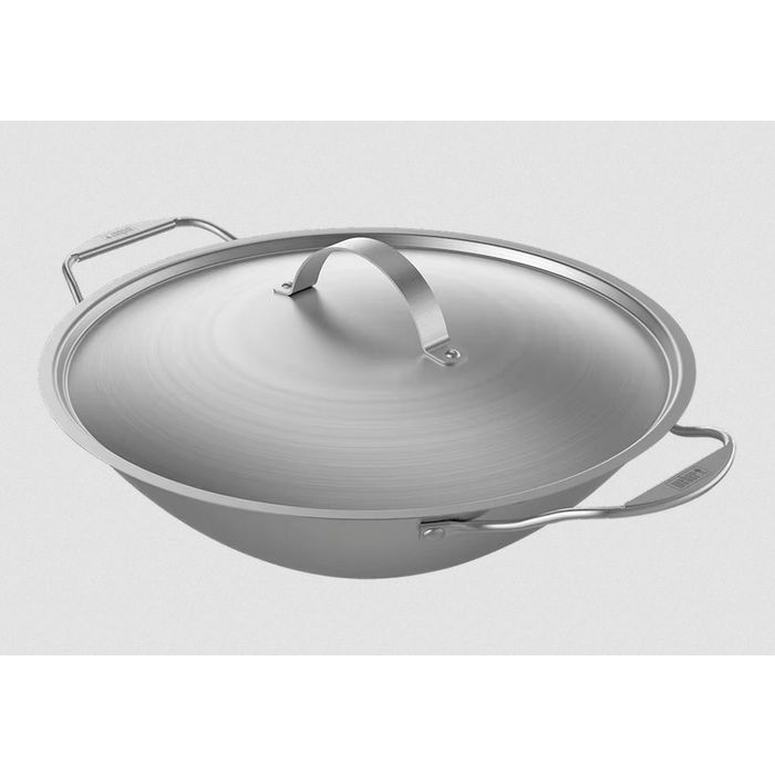 Wok i koszyk do gotowania na parze Weber CRAFTED (7684)