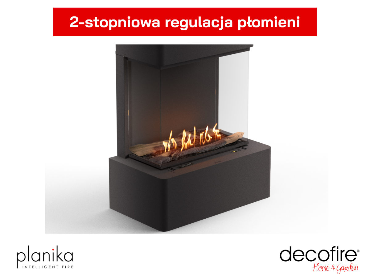 2-stopniowa regulacja płomieni