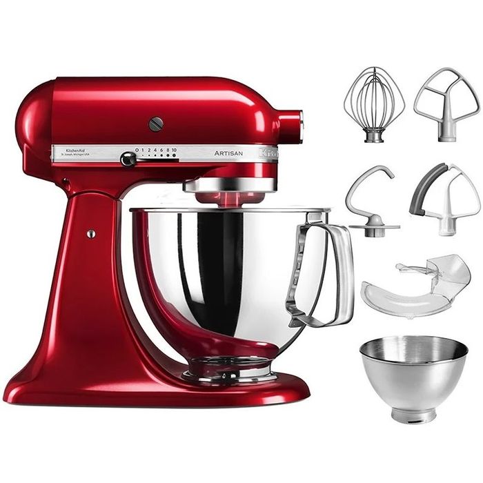 Mikser Artisan 5 Candy Apple 4,8 l KitchenAid (5KSM175PSECA)