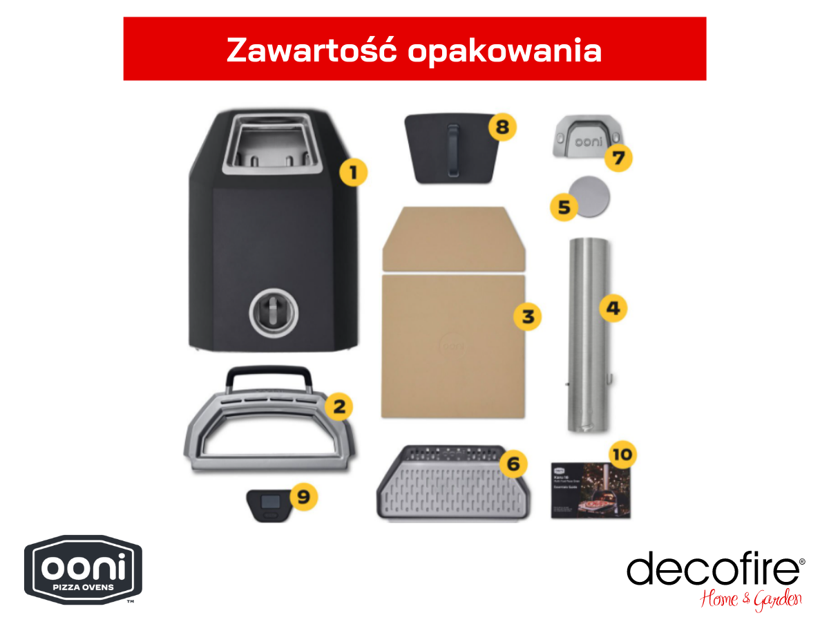 Zawartość opakowania Ooni Karu 16