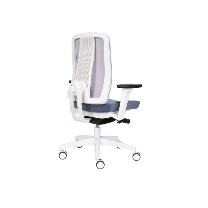 Grospol fotel dla dzieci ErgoJunior WS white / grey / black tkanina Note - 12 kolorów