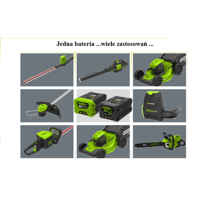 GreenWorks Akumulatorowa Kosiarka 51 cm DigiPro 60 V (2502707)